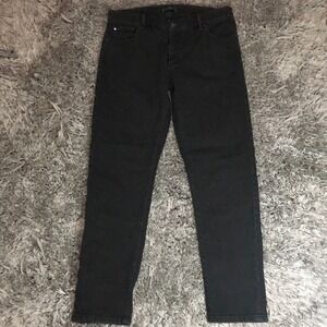 Black Jeans‎ Slim Fit Denim Pants Casual Everyday Style